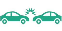 motor vehicle accident icon