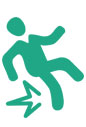 slip injury icon - personal injury attorneys