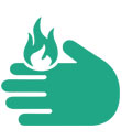 burn injuries icon - fgpg law