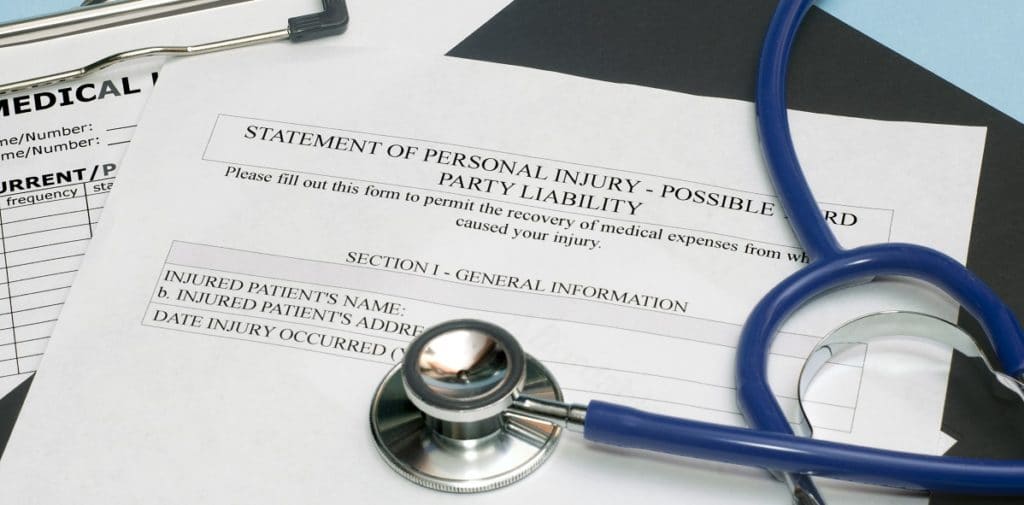 no insurance personal injury lien